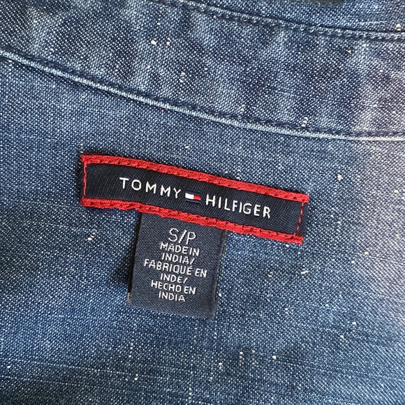 Tommy Hilfiger Denim Jean Dress With Cuff Sleeves - Picture 7 of 8